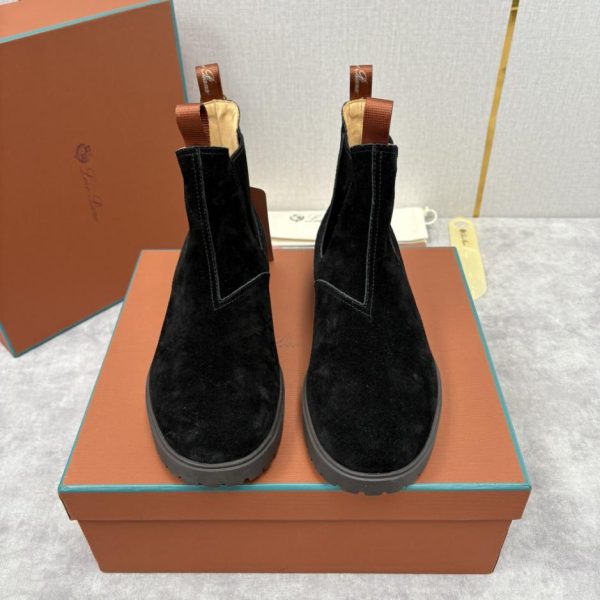 repliche,replica,perfette,siti di,affidabili,migliori siti,dove comprare,1:1,scarpe da ginnastica Loro Piana Nuovi Stivaletti Chelsea da Uomo (2C2IU)