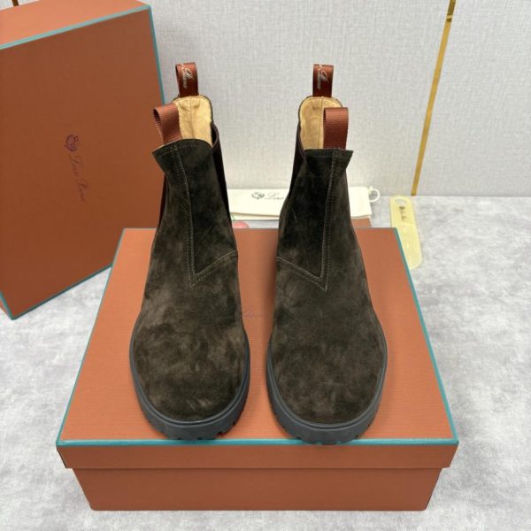 repliche,replica,perfette,siti di,affidabili,migliori siti,dove comprare,1:1,scarpe da ginnastica Loro Piana Nuovi Stivaletti Chelsea da Uomo (LJL1Z)