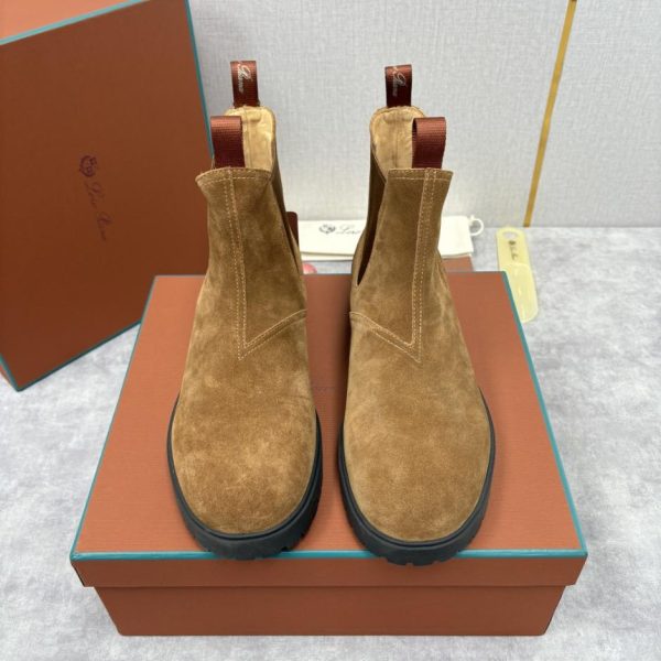 repliche,replica,perfette,siti di,affidabili,migliori siti,dove comprare,1:1,scarpe da ginnastica Loro Piana Nuovi Stivaletti Chelsea da Uomo (YI6TJ)