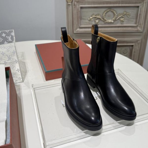 repliche,replica,perfette,siti di,affidabili,migliori siti,dove comprare,1:1,scarpe da ginnastica Stivaletti da donna Loro Piana Top Kilda (5V55Y)