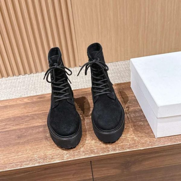 repliche,replica,perfette,siti di,affidabili,migliori siti,dove comprare,1:1,scarpe da ginnastica I nuovi stivali da combattimento con plateau e lacci di Celine (6M4X8)