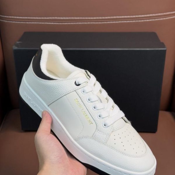 repliche,replica,perfette,siti di,affidabili,migliori siti,dove comprare,1:1,scarpe da ginnastica Sneakers basse con lacci SAINT LAURENT (TLYT9)
