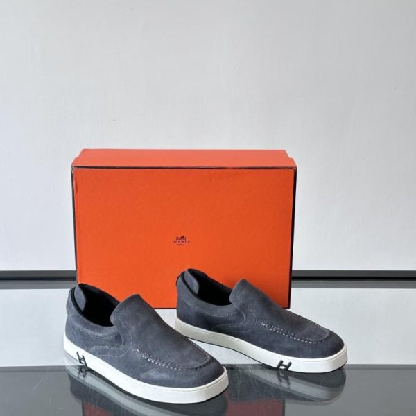 Collezione di scarpe casual Hermes, pelle scamosciata (BBEKO)