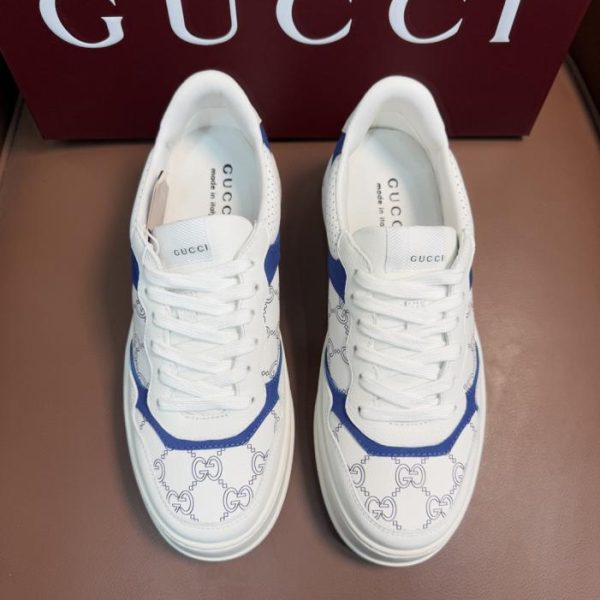 repliche,replica,perfette,siti di,affidabili,migliori siti,dove comprare,1:1,scarpe da ginnastica Sneakers Gucci da coppia con plateau color biscotto (R29H9)