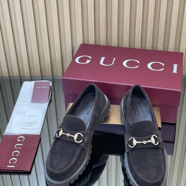 [Stile da donna] Ultime scarpe basse con plateau e morsetto GUCCI (HDQQV)