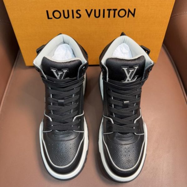 Stivaletti casual alti da uomo Louis Vuiton per l'autunno e l'inverno (HIHY9)