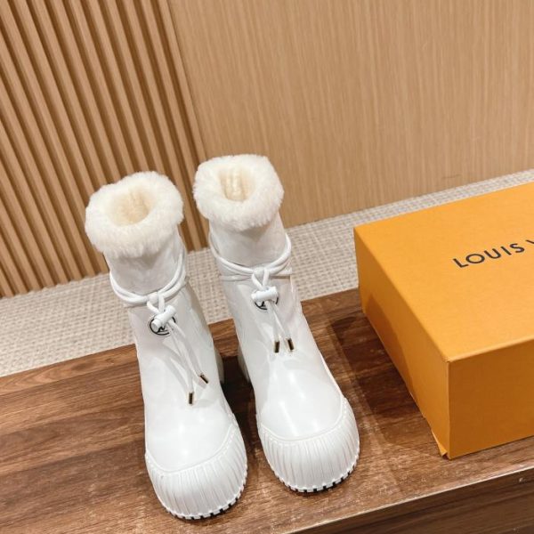 repliche,replica,perfette,siti di,affidabili,migliori siti,dove comprare,1:1,scarpe da ginnastica Stivaletti in lana Louis Vuitton (S8X3O)