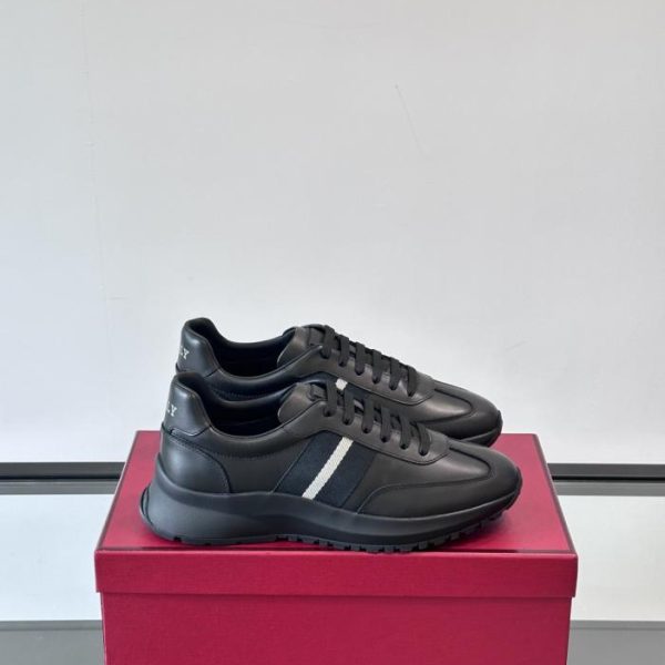 Contatore / Scarpe sportive con plateau in pelle da uomo Bally (FWHK4)