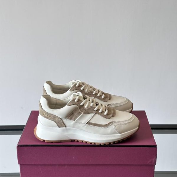 repliche,replica,perfette,siti di,affidabili,migliori siti,dove comprare,1:1,scarpe da ginnastica Contatore / Scarpe sportive con plateau in pelle da uomo Bally (6X8VO)