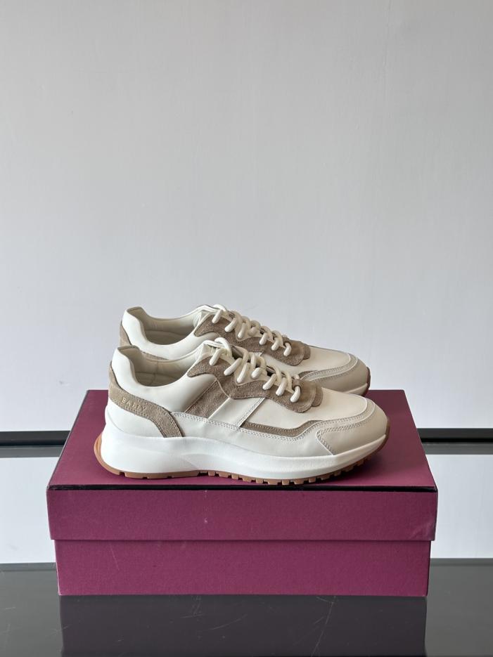 repliche,replica,perfette,siti di,affidabili,migliori siti,dove comprare,1:1,scarpe da ginnastica Contatore / Scarpe sportive con plateau in pelle da uomo Bally (6X8VO)