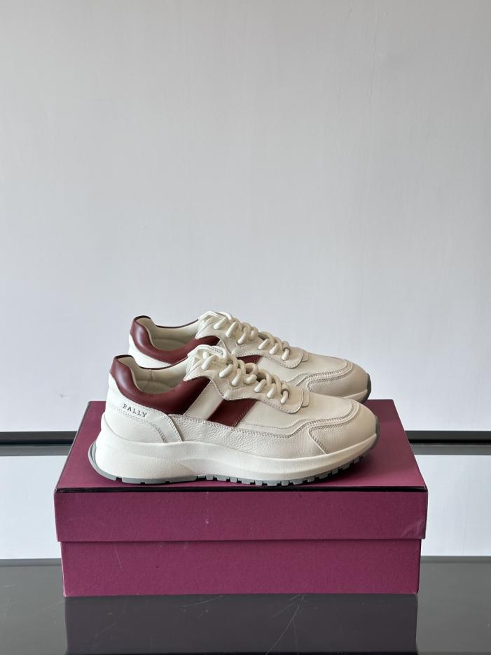 repliche,replica,perfette,siti di,affidabili,migliori siti,dove comprare,1:1,scarpe da ginnastica Contatore / Nuove scarpe sportive casual da uomo in pelle con plateau di Bally (G7VW7)