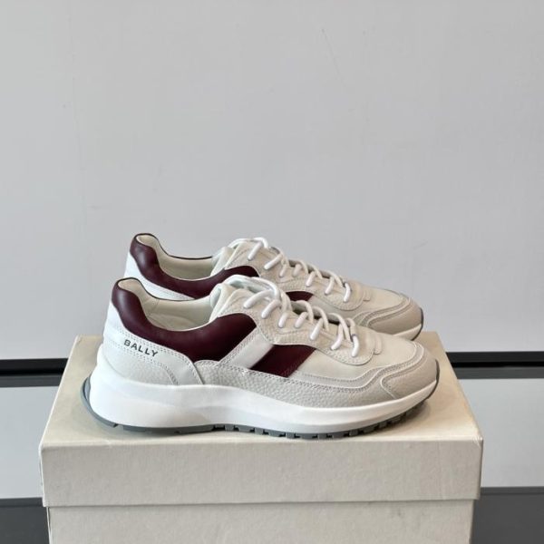 repliche,replica,perfette,siti di,affidabili,migliori siti,dove comprare,1:1,scarpe da ginnastica Contatore / Scarpe sportive con plateau in pelle da uomo Bally (6DXGK)
