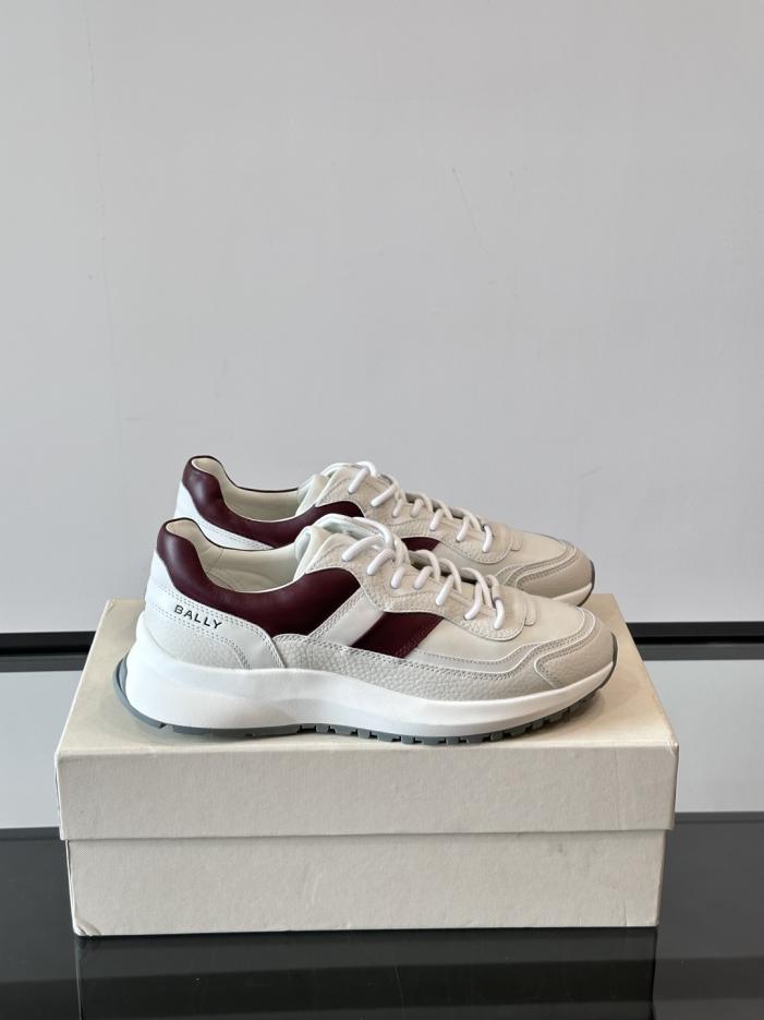 repliche,replica,perfette,siti di,affidabili,migliori siti,dove comprare,1:1,scarpe da ginnastica Contatore / Scarpe sportive con plateau in pelle da uomo Bally (6DXGK)