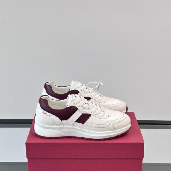 Contatore / Scarpe sportive con plateau in pelle da uomo Bally (J4GW7)
