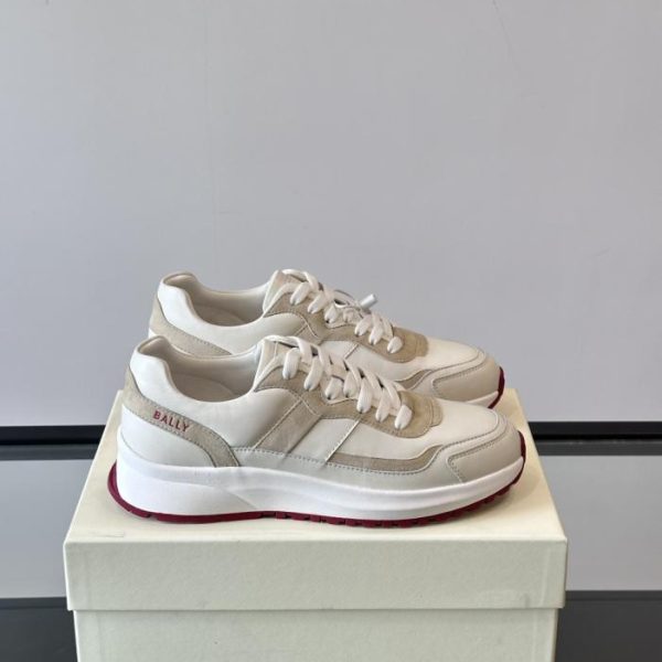 repliche,replica,perfette,siti di,affidabili,migliori siti,dove comprare,1:1,scarpe da ginnastica Contatore / Scarpe sportive con plateau in pelle da uomo Bally (1U2IZ)