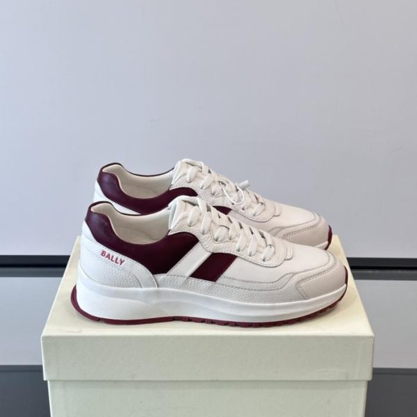 repliche,replica,perfette,siti di,affidabili,migliori siti,dove comprare,1:1,scarpe da ginnastica Contatore / Bally, nuove scarpe sportive casual da uomo in pelle con plateau (379LZ)