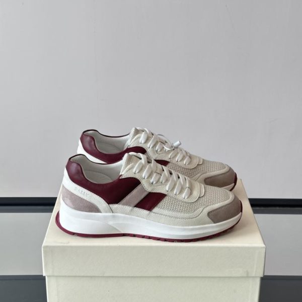 repliche,replica,perfette,siti di,affidabili,migliori siti,dove comprare,1:1,scarpe da ginnastica Contatore / Scarpe sportive con plateau in pelle da uomo Bally (J5J89)