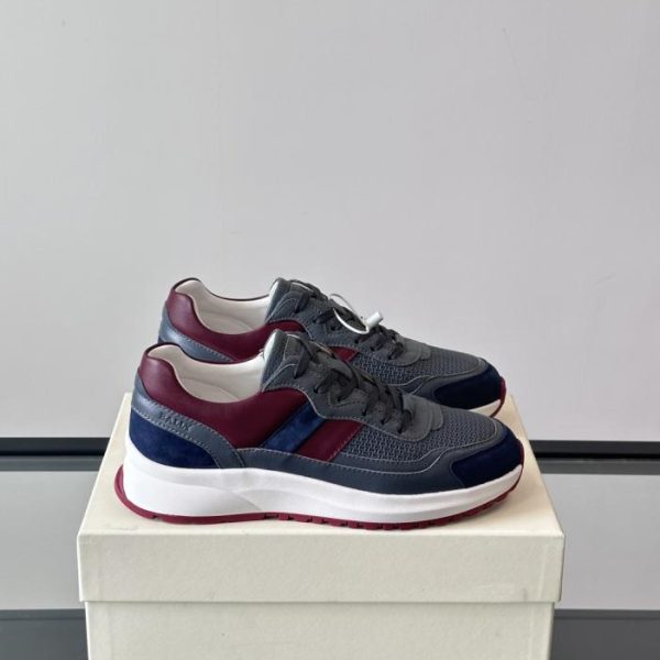 repliche,replica,perfette,siti di,affidabili,migliori siti,dove comprare,1:1,scarpe da ginnastica Contatore / Scarpe sportive con plateau in pelle da uomo Bally (U2E1V)