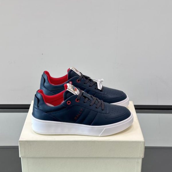 repliche,replica,perfette,siti di,affidabili,migliori siti,dove comprare,1:1,scarpe da ginnastica Contatore / Bally, nuove sneakers casual in pelle da uomo (SIX7Q)