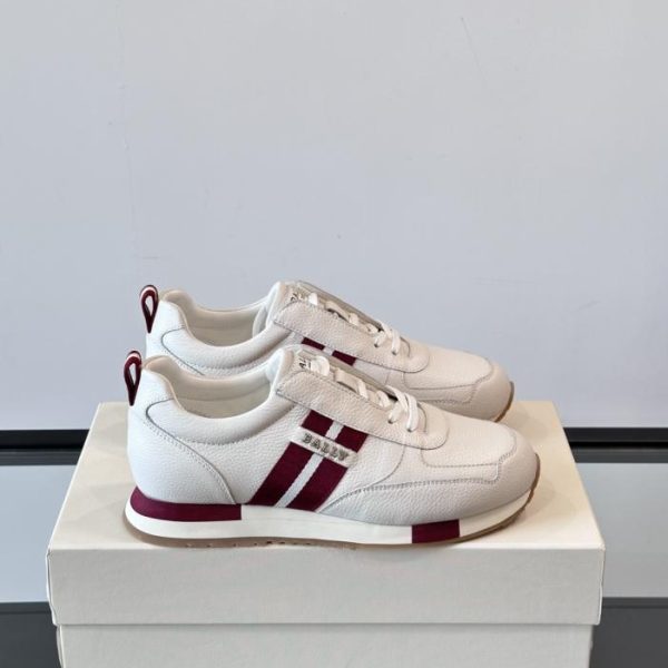 repliche,replica,perfette,siti di,affidabili,migliori siti,dove comprare,1:1,scarpe da ginnastica Contatore / Scarpe sportive con plateau in pelle da uomo Bally (I6T8I)