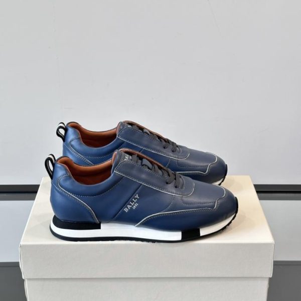repliche,replica,perfette,siti di,affidabili,migliori siti,dove comprare,1:1,scarpe da ginnastica Contatore / Bally RAISE, nuove sneakers casual in pelle da uomo (Q3OJQ)