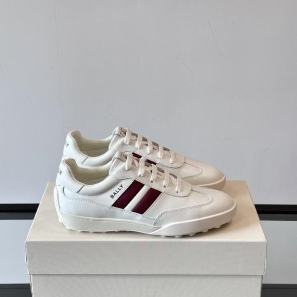 repliche,replica,perfette,siti di,affidabili,migliori siti,dove comprare,1:1,scarpe da ginnastica Contatore / Bally RAISE, nuove sneakers casual in pelle da uomo (W4N7S)
