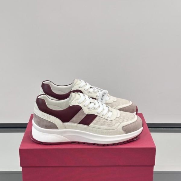 repliche,replica,perfette,siti di,affidabili,migliori siti,dove comprare,1:1,scarpe da ginnastica Contatore / Nuove scarpe sportive casual da uomo in pelle con plateau di Bally (GJSZ2)