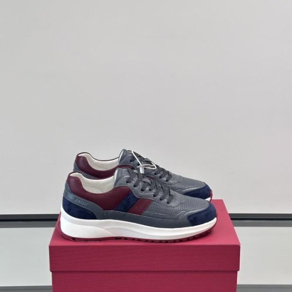 repliche,replica,perfette,siti di,affidabili,migliori siti,dove comprare,1:1,scarpe da ginnastica Contatore / Nuove scarpe sportive casual da uomo in pelle con plateau di Bally (UZRJS)