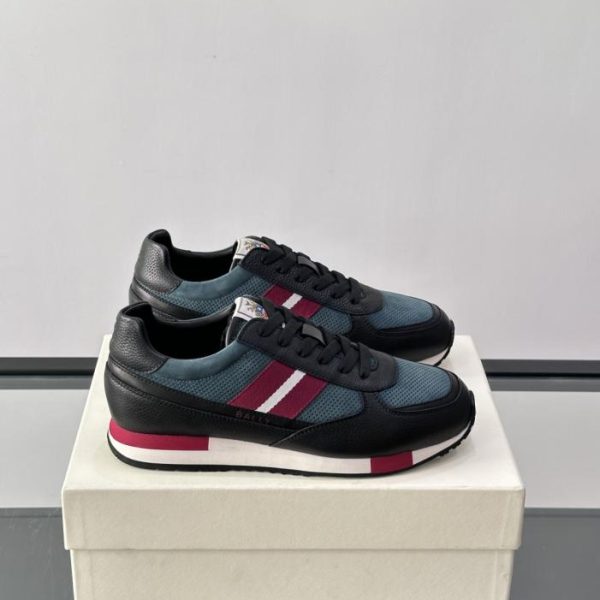 repliche,replica,perfette,siti di,affidabili,migliori siti,dove comprare,1:1,scarpe da ginnastica Contatore / Nuove scarpe sportive casual da uomo in pelle con plateau di Bally (CGKVC)