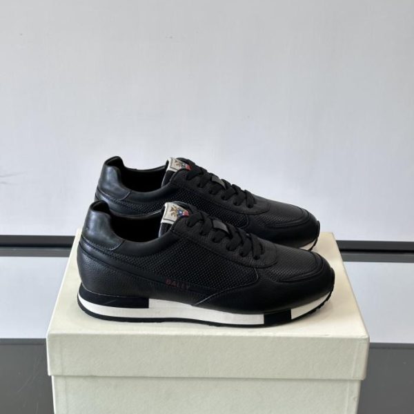 repliche,replica,perfette,siti di,affidabili,migliori siti,dove comprare,1:1,scarpe da ginnastica Contatore / Scarpe sportive con plateau in pelle da uomo Bally (YTZ67)