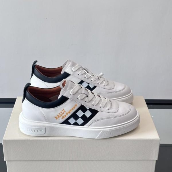 repliche,replica,perfette,siti di,affidabili,migliori siti,dove comprare,1:1,scarpe da ginnastica Contatore / Nuove sneakers casual in pelle da uomo Bally (WRCON)