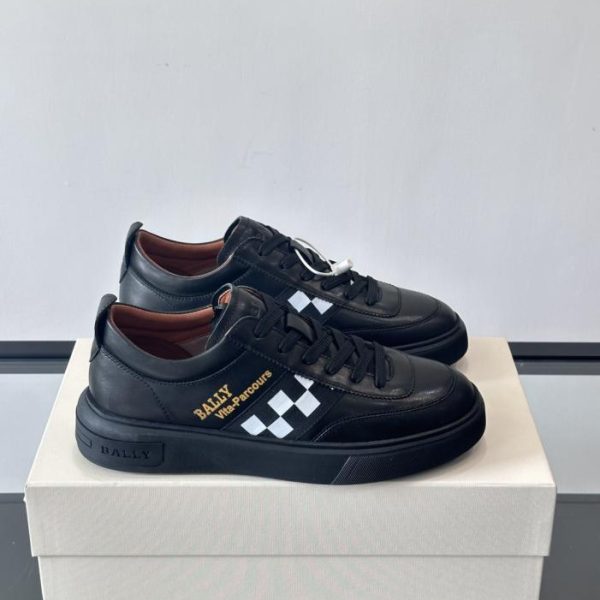 repliche,replica,perfette,siti di,affidabili,migliori siti,dove comprare,1:1,scarpe da ginnastica Contatore / Bally, nuove sneakers casual in pelle da uomo (XEFZ7)