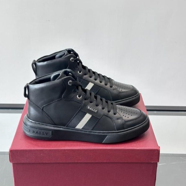 repliche,replica,perfette,siti di,affidabili,migliori siti,dove comprare,1:1,scarpe da ginnastica Contatore / Queste scarpe casual alte BALLY sono realizzate in morbida pelle di vitello (47ZF8).