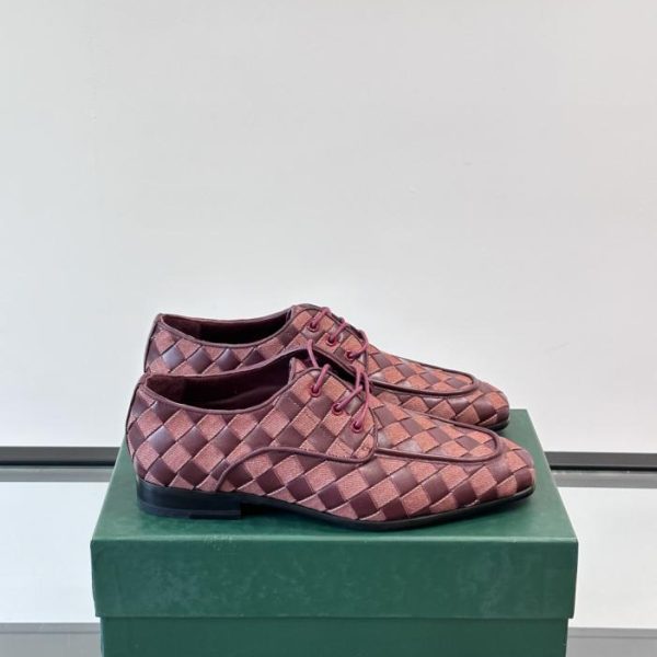 Contatore / Nuove scarpe casual slip-on da uomo BV in pelle con suola in morbida pelle di vitello, intrecciate a mano (VKL0B)
