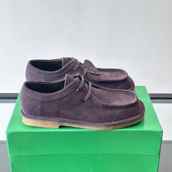repliche,replica,perfette,siti di,affidabili,migliori siti,dove comprare,1:1,scarpe da ginnastica Contatore / Scarpe Derby da uomo Bottega Veneta con suola sottile, in pelle scamosciata di alta qualità (TM5Z6)