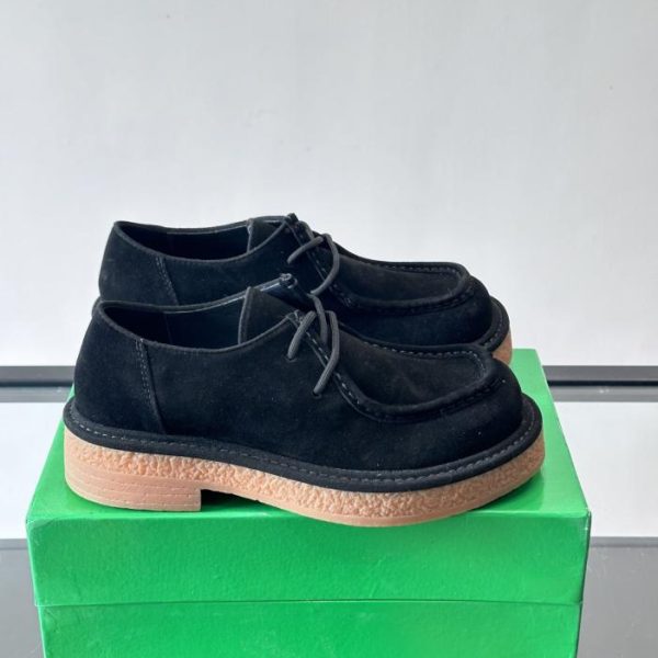 Contatore / Scarpe Derby Bottega Veneta per coppie, in pelle scamosciata di alta qualità (A9NYJ)