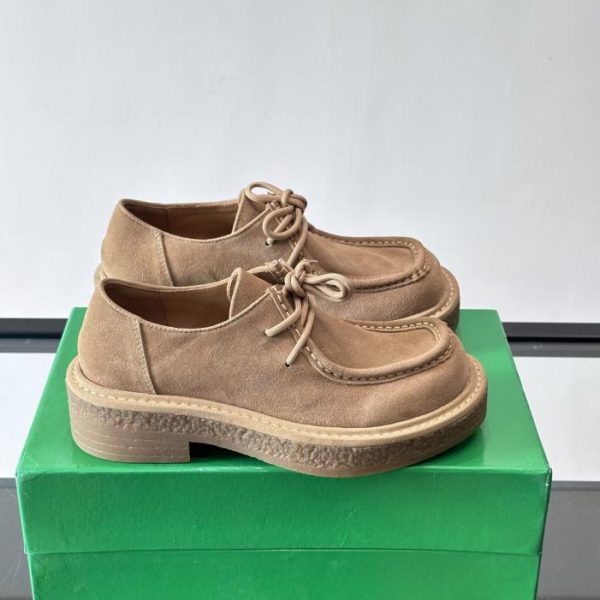 Contatore / Scarpe Derby Bottega Veneta per coppie, in pelle scamosciata di alta qualità (HKTH0)