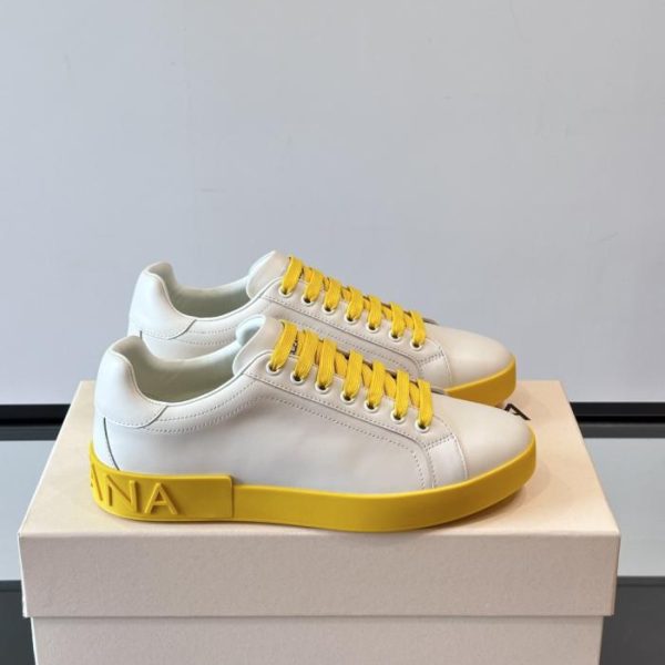 repliche,replica,perfette,siti di,affidabili,migliori siti,dove comprare,1:1,scarpe da ginnastica Contatore / DG New Sneakers casual in pelle con lacci da uomo (FUMLL)
