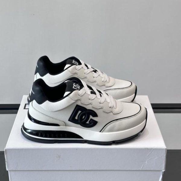 repliche,replica,perfette,siti di,affidabili,migliori siti,dove comprare,1:1,scarpe da ginnastica Contatore / DG New Sneakers casual in pelle con lacci da uomo (L945A)