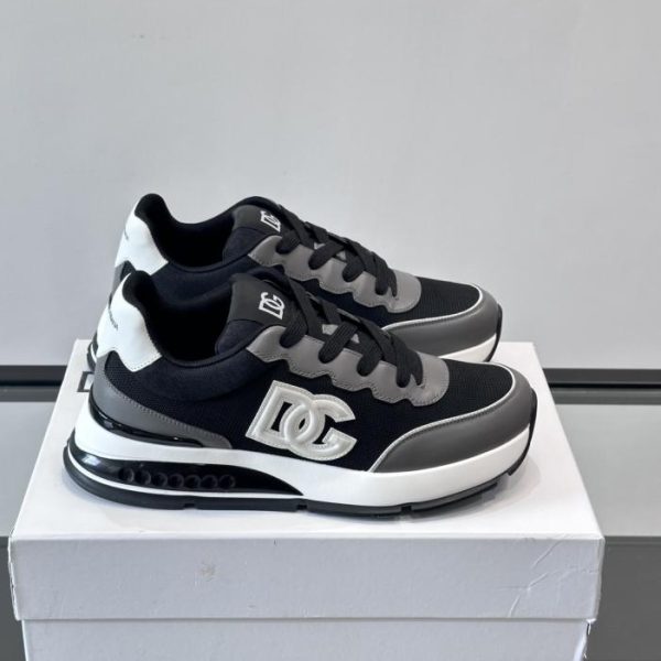 repliche,replica,perfette,siti di,affidabili,migliori siti,dove comprare,1:1,scarpe da ginnastica Contatore / Nuove sneakers casual da uomo in pelle con lacci di DG (FFLME)