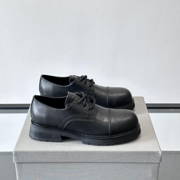 repliche,replica,perfette,siti di,affidabili,migliori siti,dove comprare,1:1,scarpe da ginnastica Contatore / Scarpe Derby in vera pelle Balenciaga per coppie (9Y146)