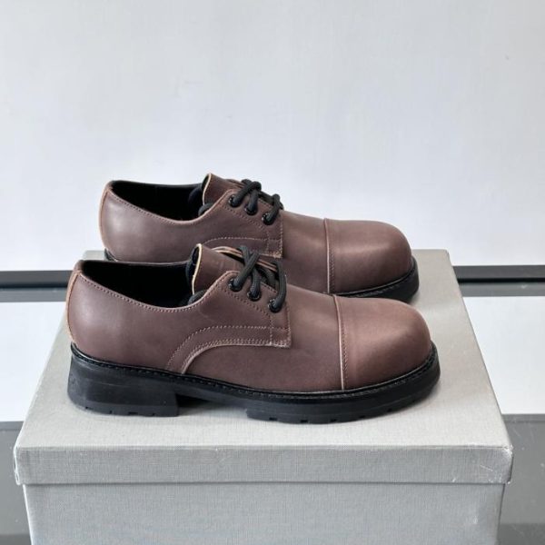 repliche,replica,perfette,siti di,affidabili,migliori siti,dove comprare,1:1,scarpe da ginnastica Contatore / Scarpe Derby in vera pelle Balenciaga per coppie (FQMY3)