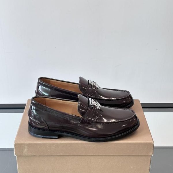 repliche,replica,perfette,siti di,affidabili,migliori siti,dove comprare,1:1,scarpe da ginnastica Contatore / Scarpe eleganti da uomo in vera pelle Burberr (Q25SF)