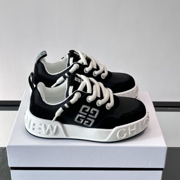 repliche,replica,perfette,siti di,affidabili,migliori siti,dove comprare,1:1,scarpe da ginnastica Contatore / GIVENCHY Sneakers casual da uomo con tacco rialzato e plateau, pelle di vitello di alta qualità (5BVT6)