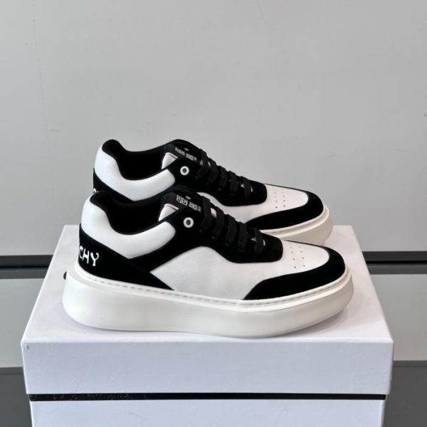 repliche,replica,perfette,siti di,affidabili,migliori siti,dove comprare,1:1,scarpe da ginnastica Contatore / GIVENCHY Sneakers casual da uomo con tacco rialzato e plateau, pelle di vitello di alta qualità (4 cm, 7 anni)