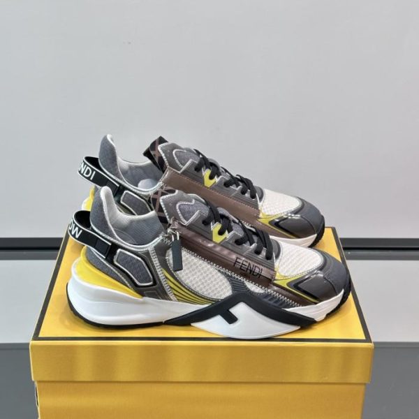 repliche,replica,perfette,siti di,affidabili,migliori siti,dove comprare,1:1,scarpe da ginnastica Contatore / Sneakers casual da uomo Fendi Flow (C11BK)