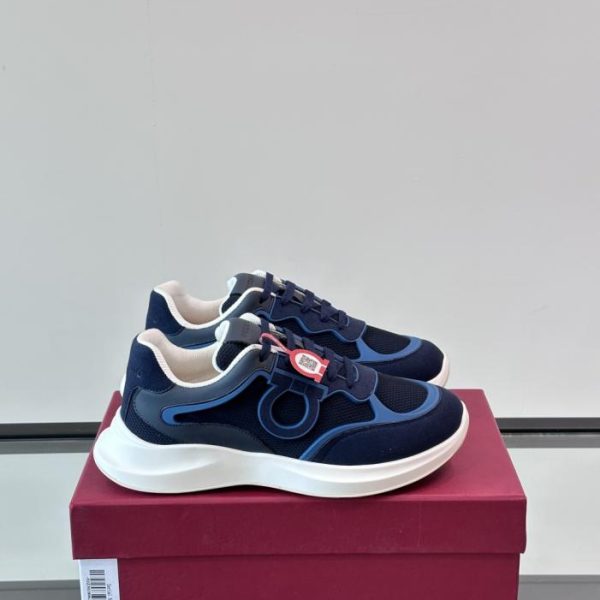 repliche,replica,perfette,siti di,affidabili,migliori siti,dove comprare,1:1,scarpe da ginnastica Contatore / Nuove sneakers casual da uomo Ferragamo in mesh traspirante e pelle di vitello (ESNUG)