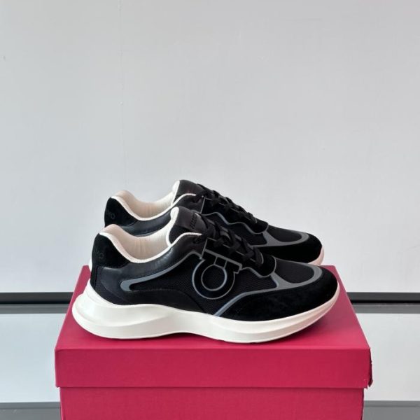 repliche,replica,perfette,siti di,affidabili,migliori siti,dove comprare,1:1,scarpe da ginnastica Contatore / Nuove sneakers casual da uomo Ferragamo in mesh traspirante e pelle di vitello (ABTKV)