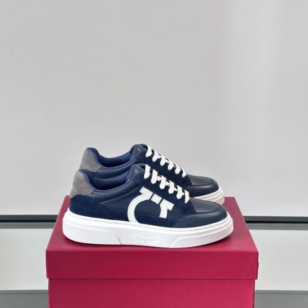 repliche,replica,perfette,siti di,affidabili,migliori siti,dove comprare,1:1,scarpe da ginnastica Contatore / Le nuove sneakers casual patchwork da uomo di Ferragamo (CBEGQ)