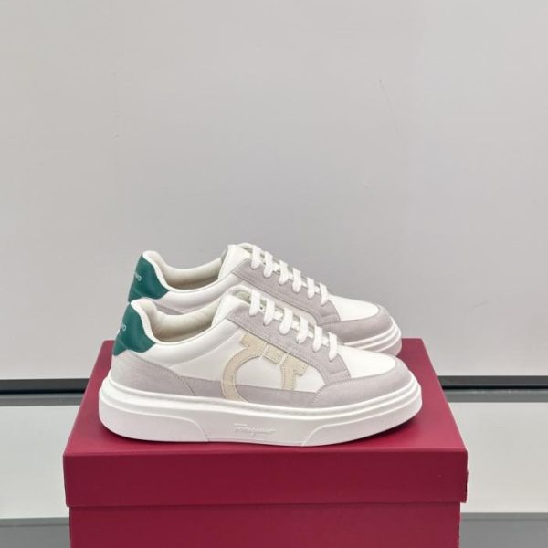repliche,replica,perfette,siti di,affidabili,migliori siti,dove comprare,1:1,scarpe da ginnastica Contatore / Le nuove sneakers casual patchwork da uomo di Ferragamo (G0CZU)
